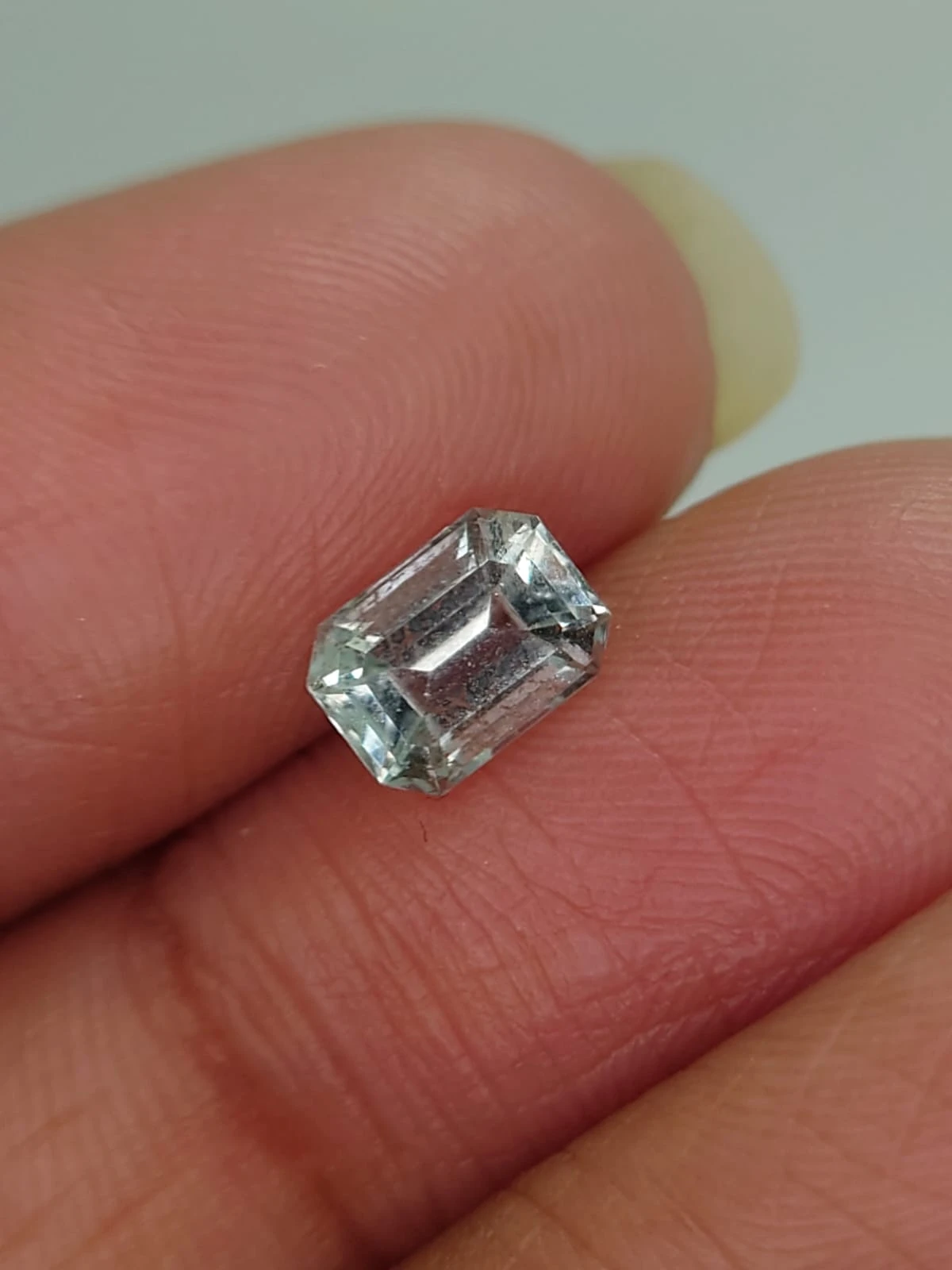 0.68ct Natural Aquamarine from Skardu Pakistan — view 4